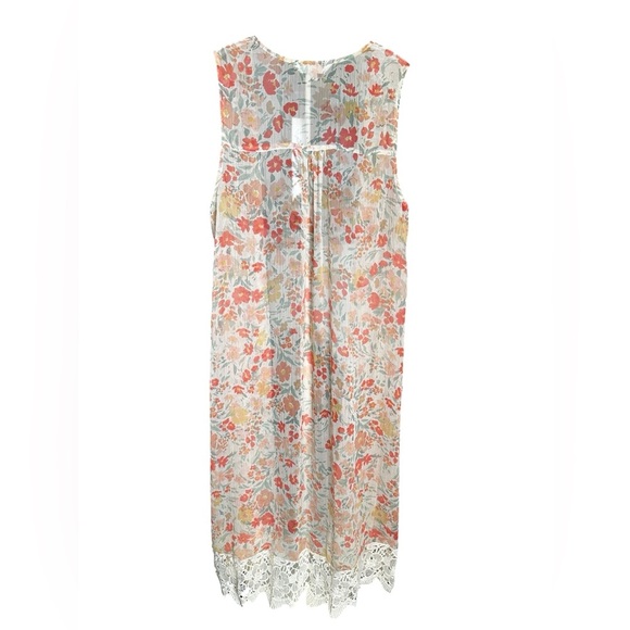 Jack by BB Dakota Floral Duster Vest – Size M - Picture 3 of 9